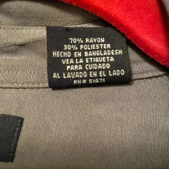 Puritan men’s long sleeve grey button shirt. - Picture 2 of 4